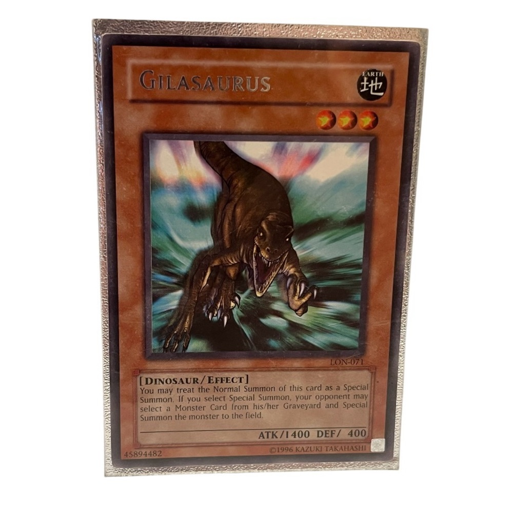 Yu Gi Oh Cards 3 Gilasaurus, White Dragon, 3 Headed Geedo